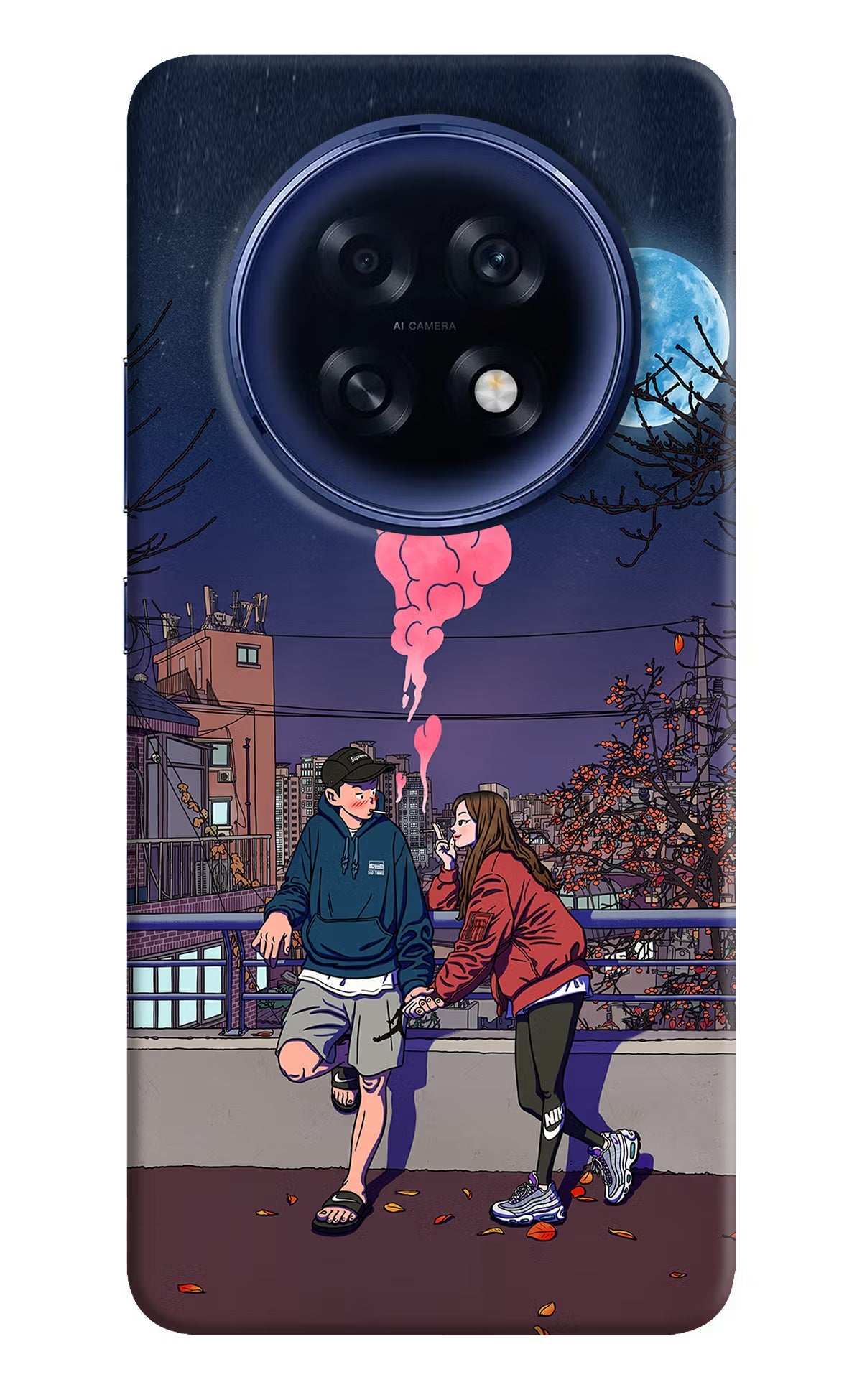 Chilling Couple Oppo F31 Pro Plus 5G Back Cover