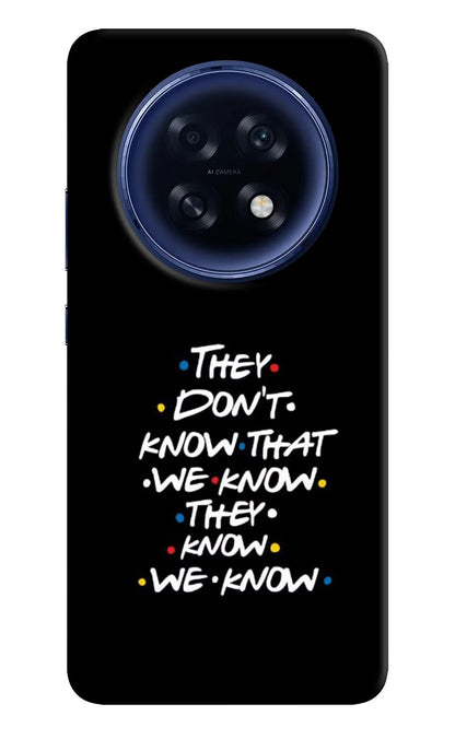 FRIENDS Dialogue Oppo F31 Pro Plus 5G Back Cover