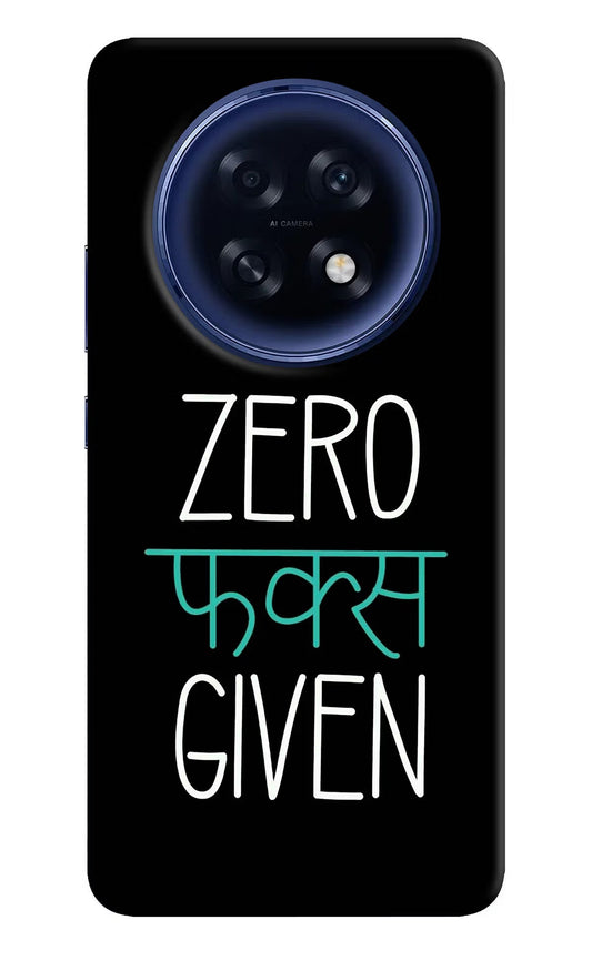 Zero Fucks Given Oppo F31 Pro Plus 5G Back Cover