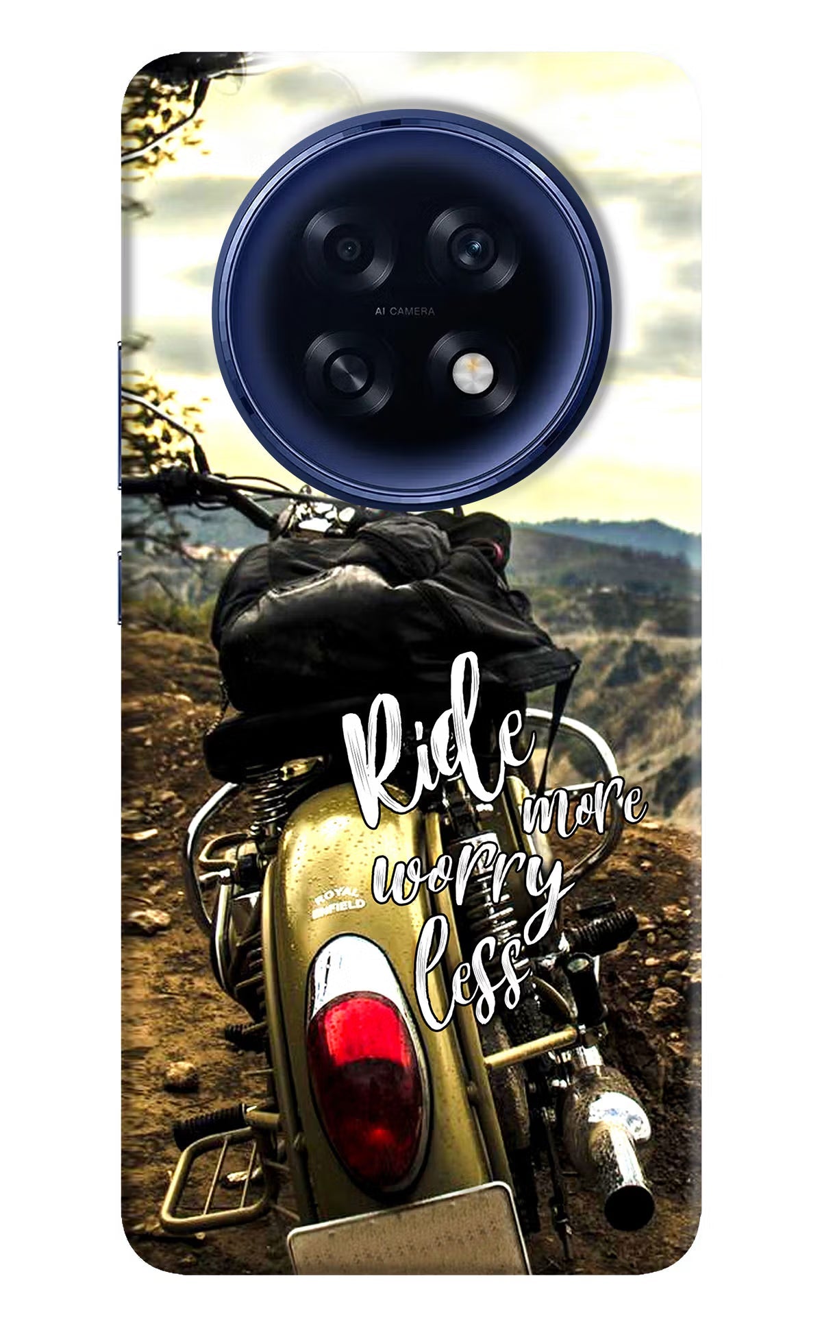 Ride More Worry Less Oppo F31 Pro Plus 5G Back Cover