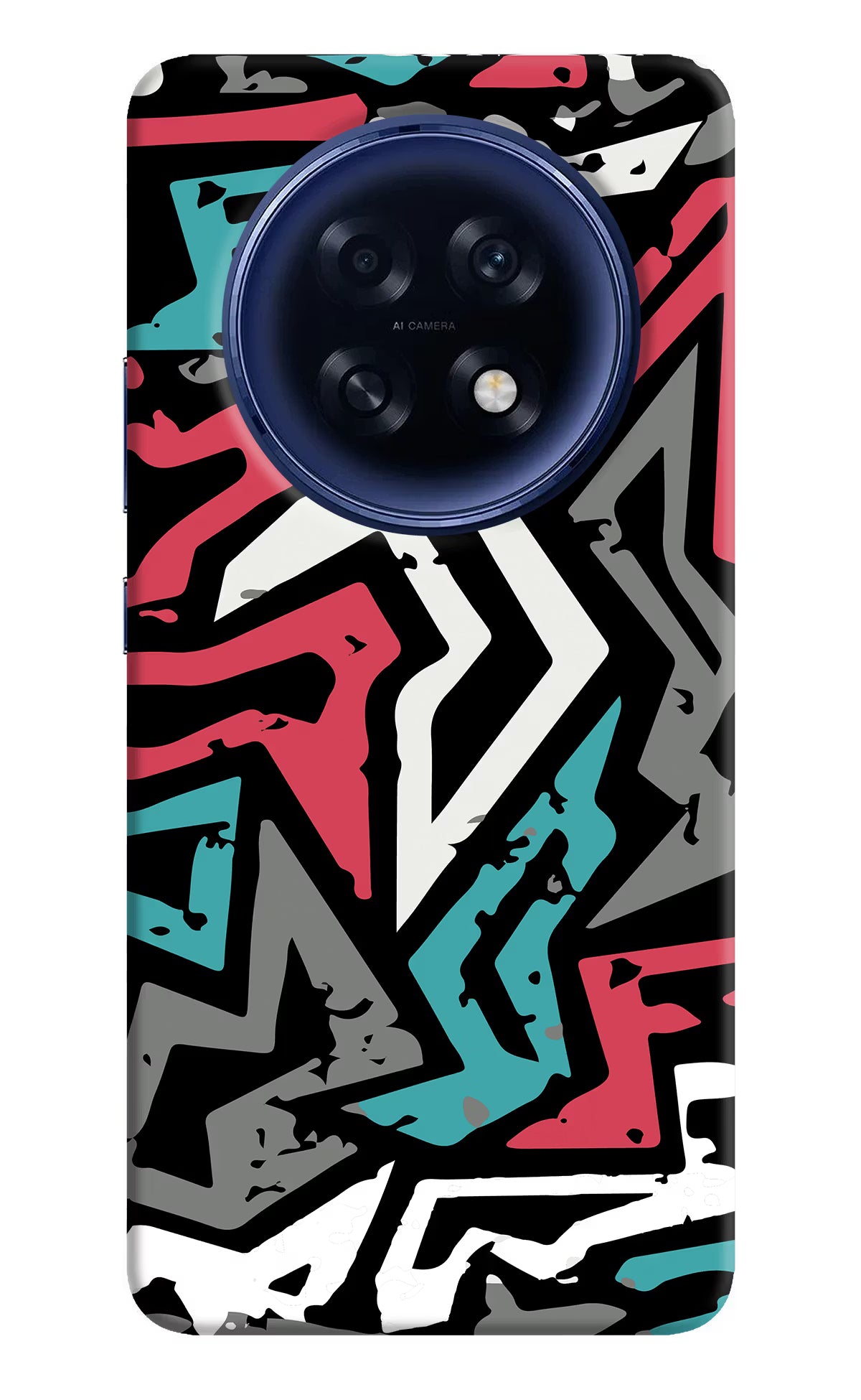 Geometric Graffiti Oppo F31 Pro Plus 5G Back Cover