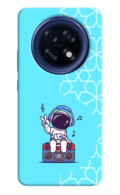 Cute Astronaut Chilling Oppo F31 Pro Plus 5G Back Cover