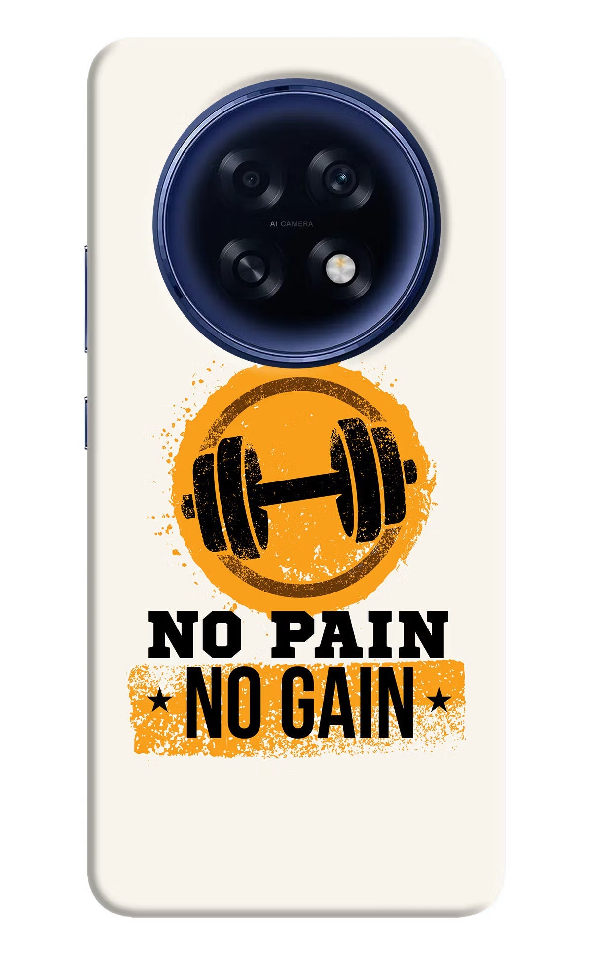 No Pain No Gain Oppo F31 Pro Plus 5G Back Cover