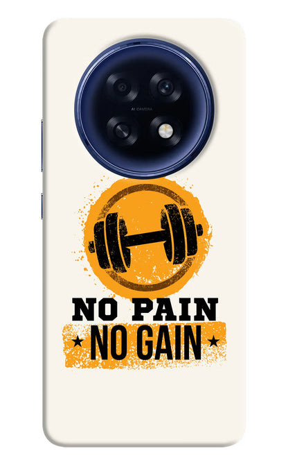 No Pain No Gain Oppo F31 Pro Plus 5G Back Cover