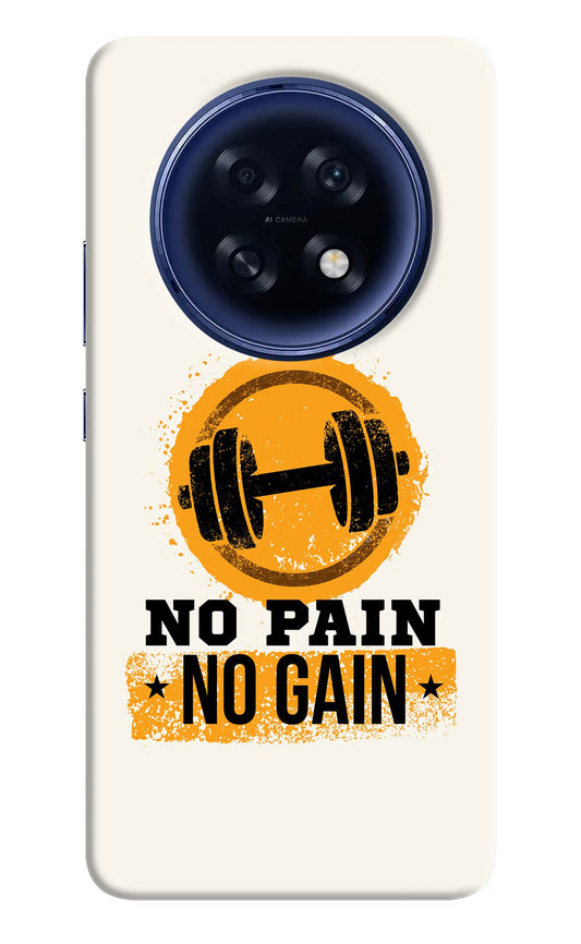 No Pain No Gain Oppo F31 Pro Plus 5G Back Cover