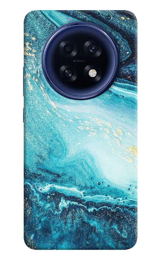 Blue Glitter Marble Oppo F31 Pro Plus 5G Back Cover