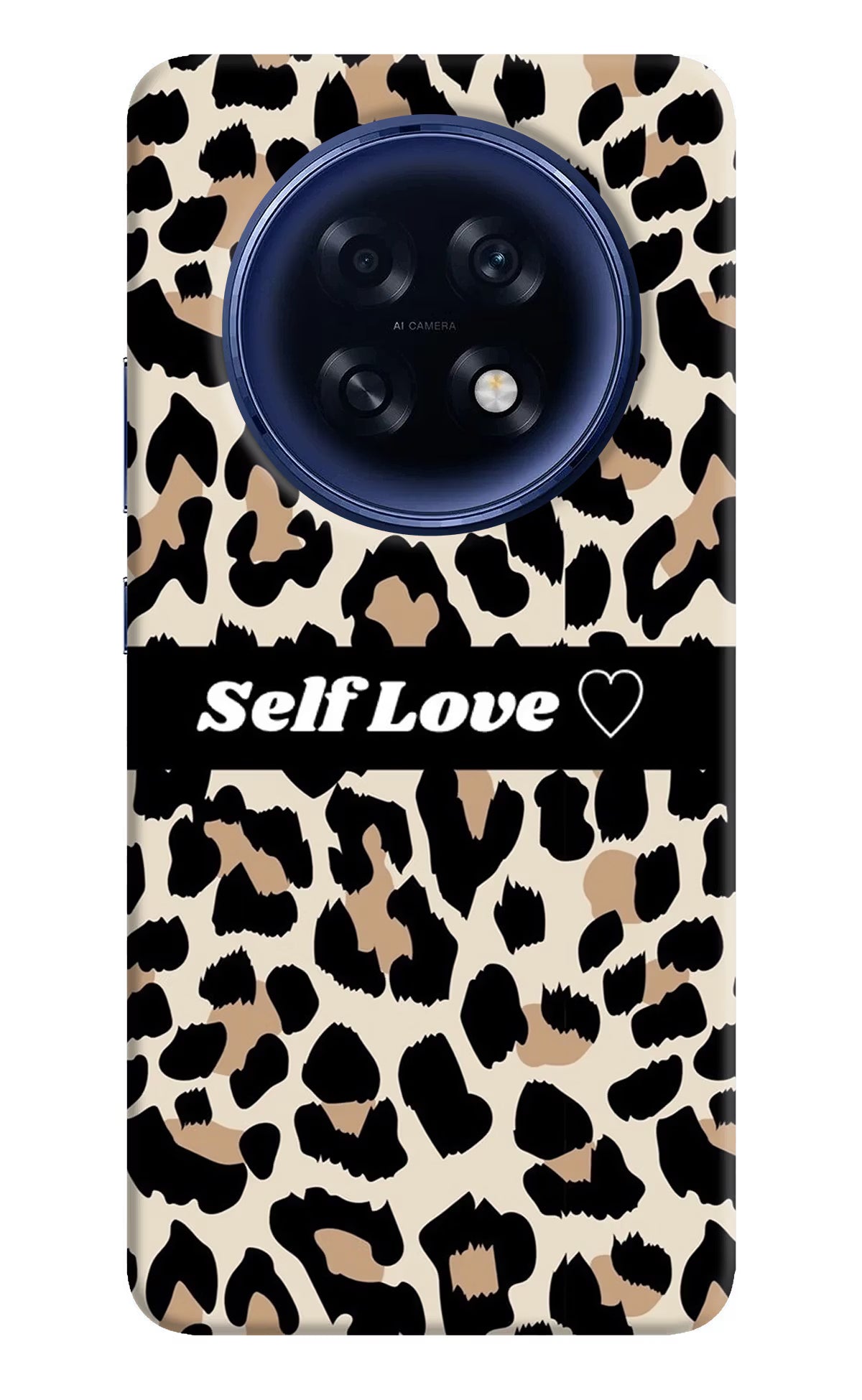 Leopard Print Self Love Oppo F31 Pro Plus 5G Back Cover