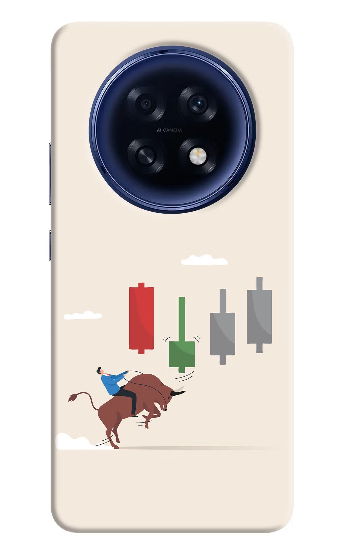 Bull Trading Momentum Oppo F31 Pro Plus 5G Back Cover