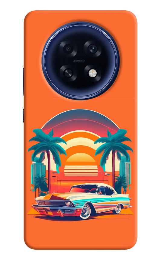 Palm Drive 80s Oppo F31 Pro Plus 5G Back Cover