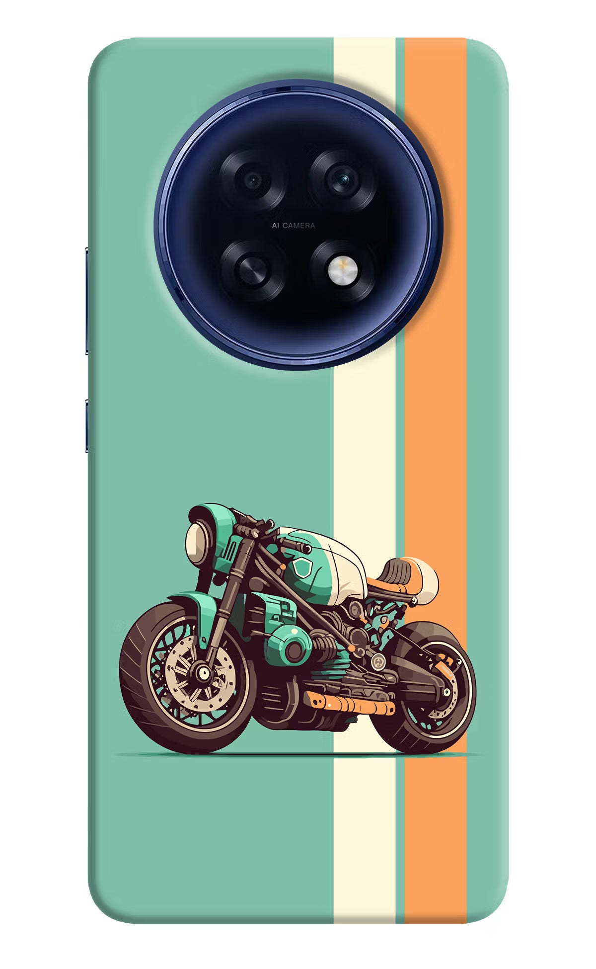 Striped Moto Drift Oppo F31 Pro Plus 5G Back Cover