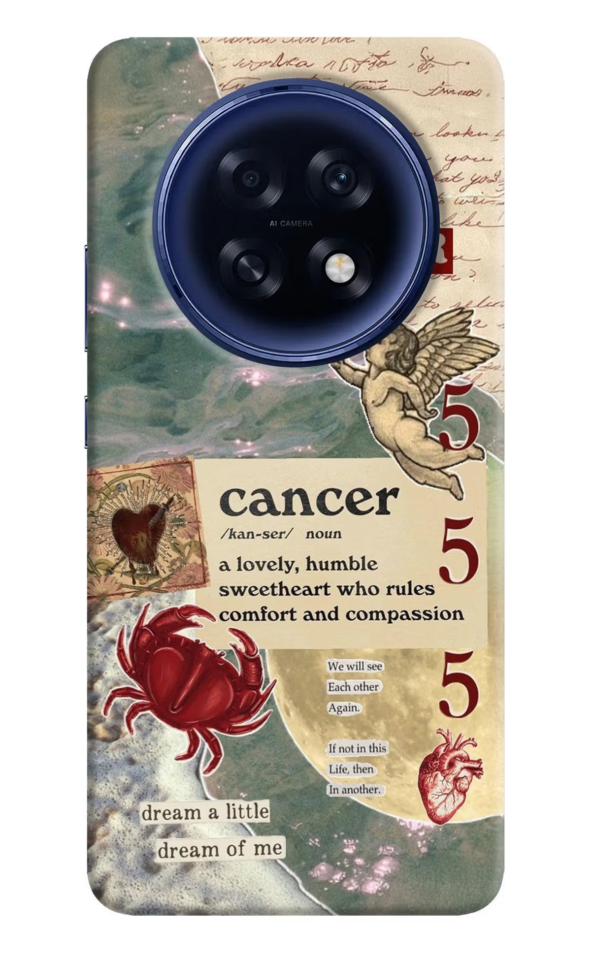 Cancer Zodiac Oppo F31 Pro Plus 5G Back Cover