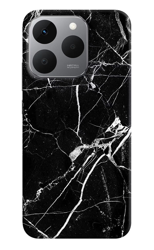 Black Marble Pattern Realme 15T 5G Back Cover