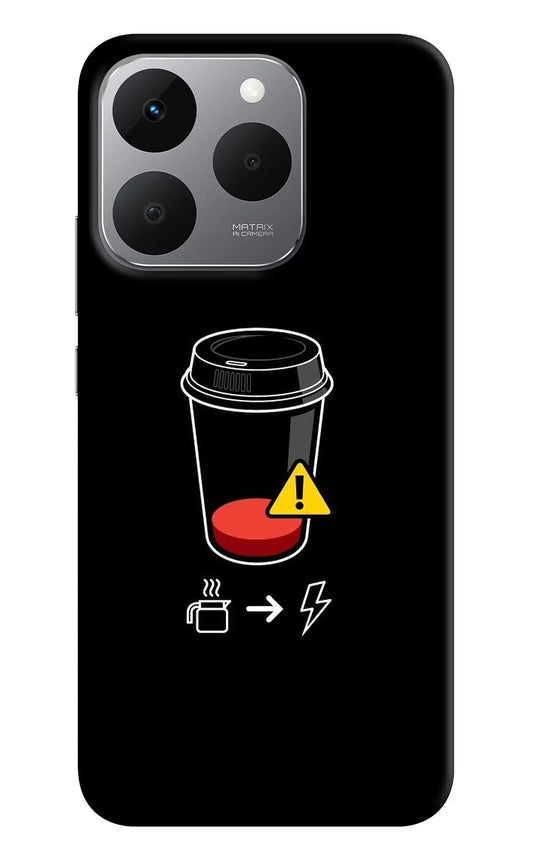 Coffee Realme 15T 5G Back Cover
