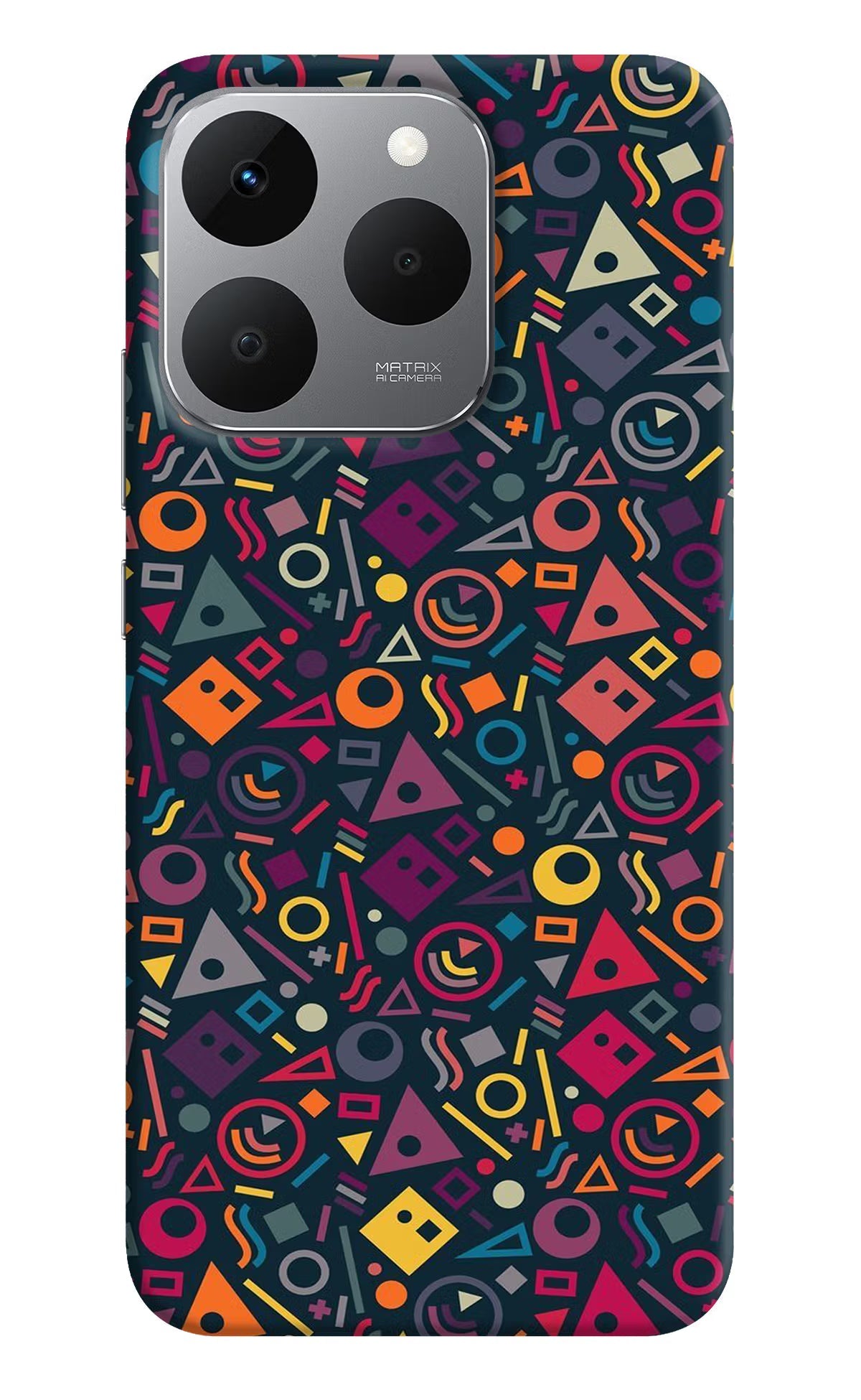 Geometric Abstract Realme 15T 5G Back Cover