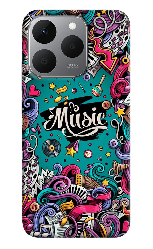 Music Graffiti Realme 15T 5G Back Cover