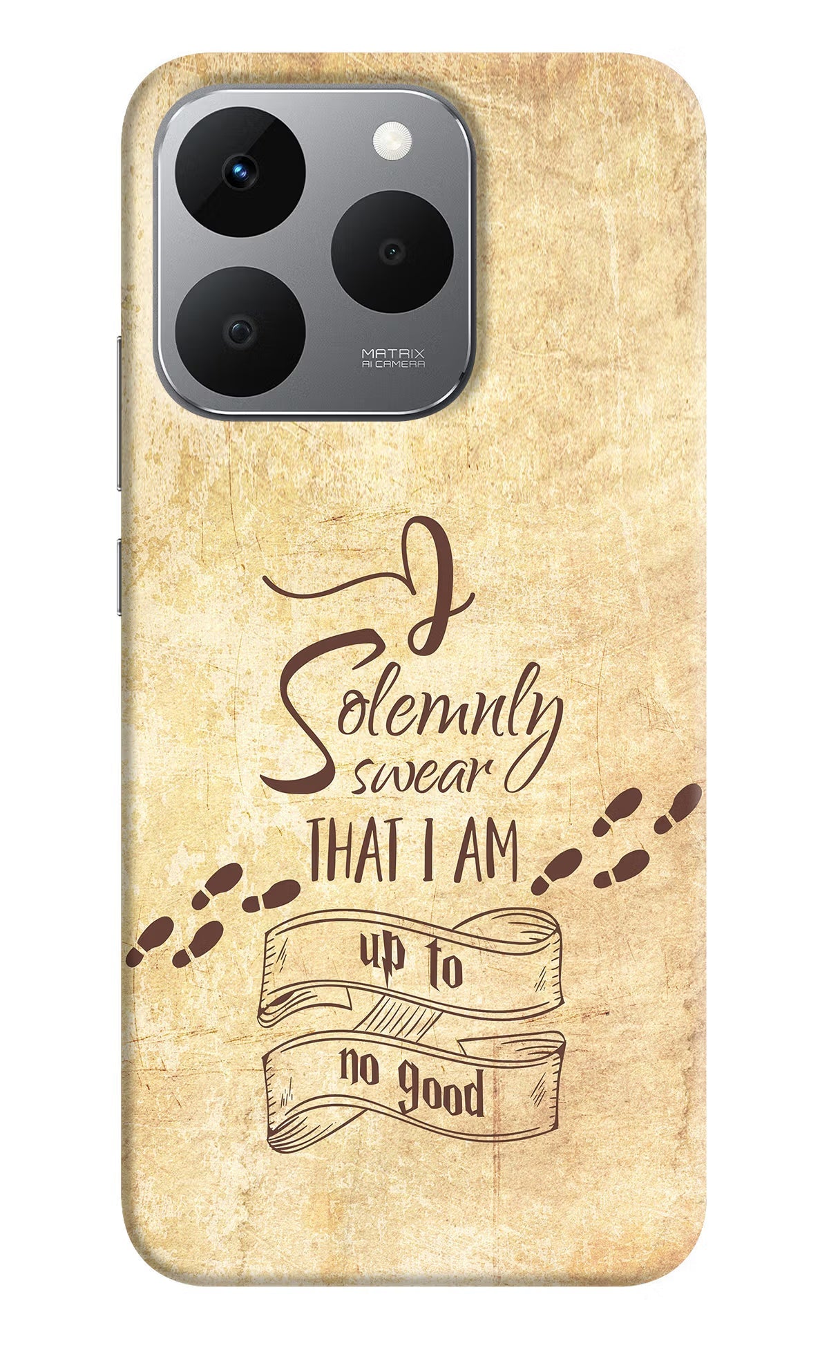 I Solemnly swear that i up to no good Realme 15T 5G Back Cover