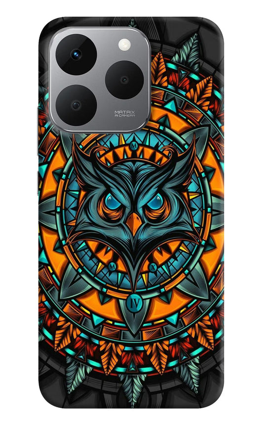 Angry Owl Art Realme 15T 5G Back Cover