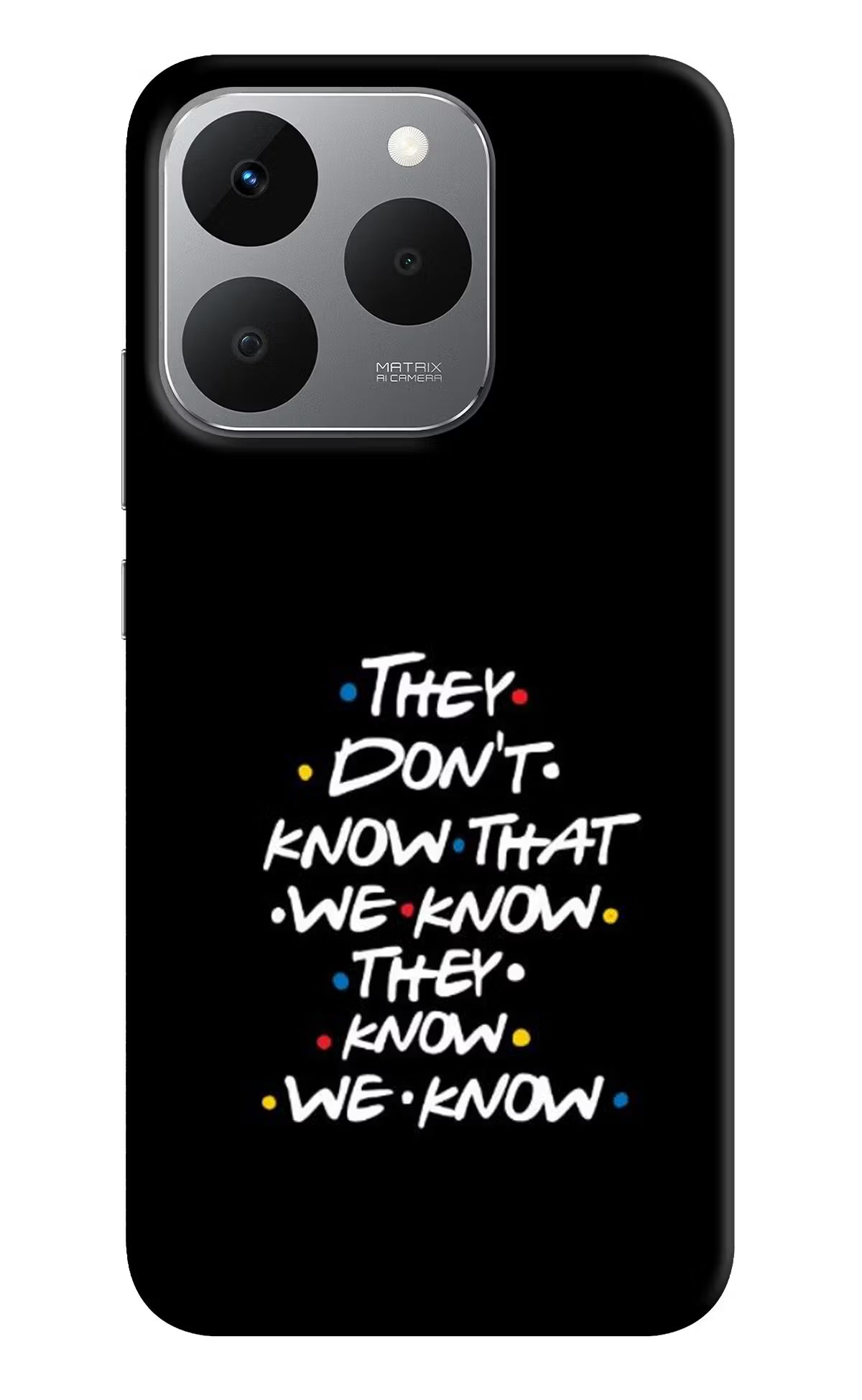 FRIENDS Dialogue Realme 15T 5G Back Cover