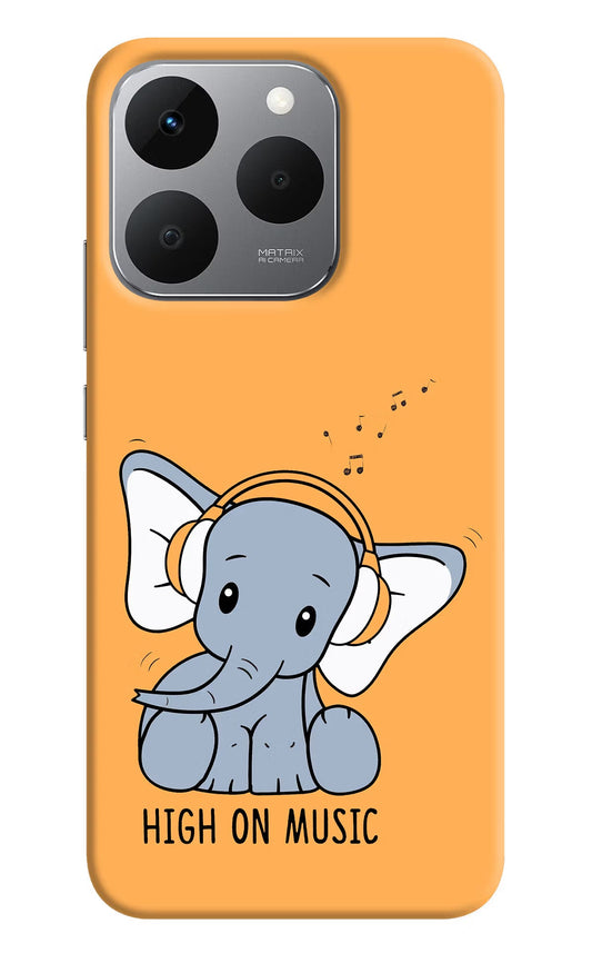 High On Music Realme 15T 5G Back Cover