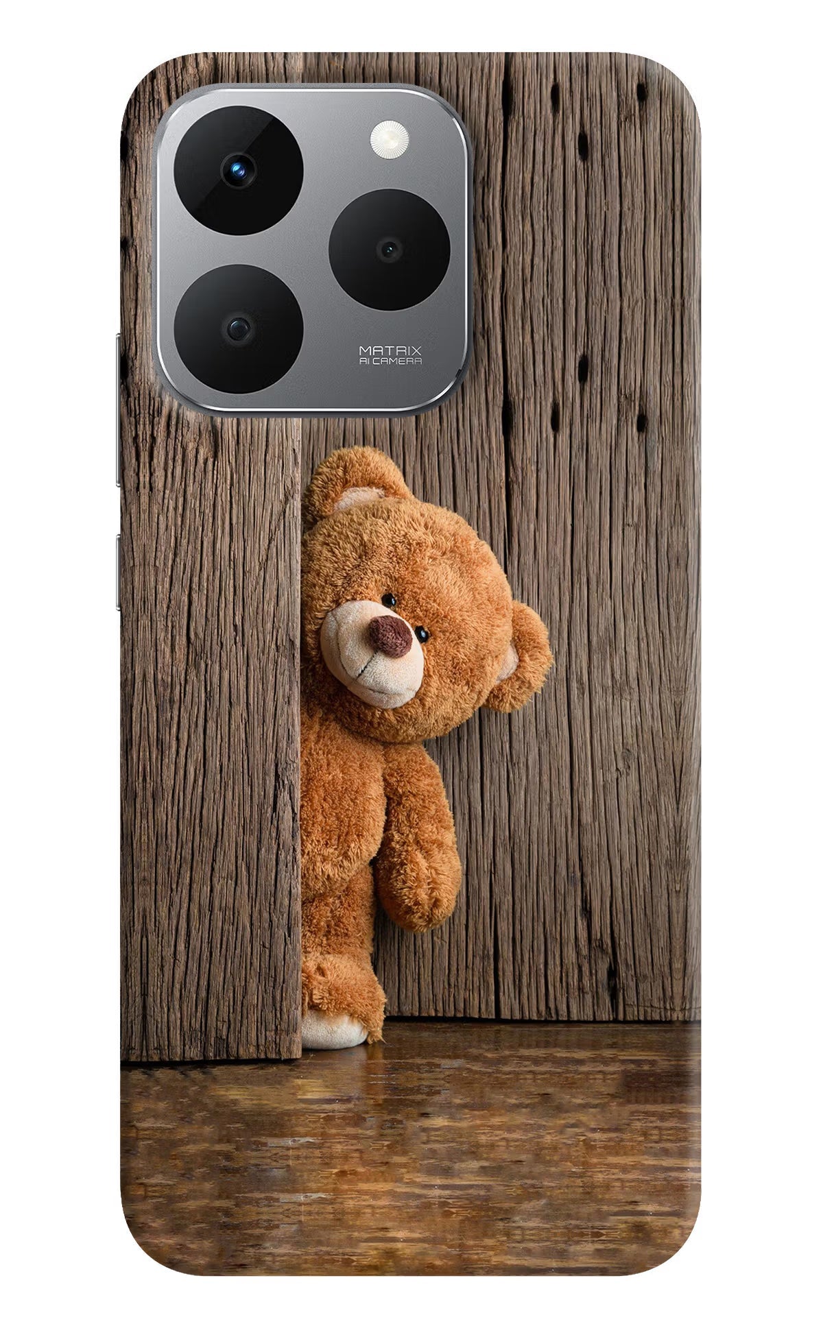 Teddy Wooden Realme 15T 5G Back Cover