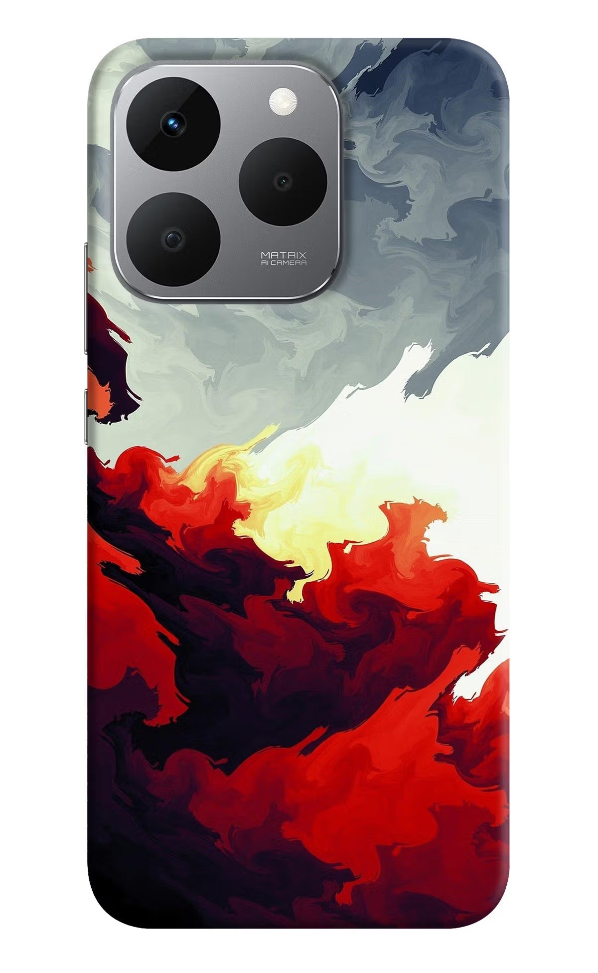 Fire Cloud Realme 15T 5G Back Cover