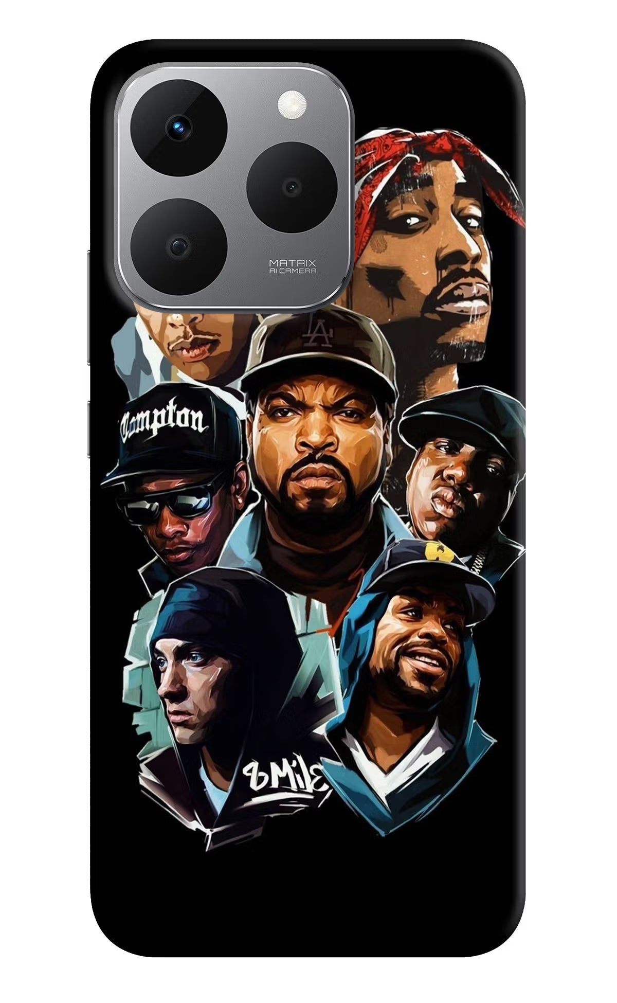 Rappers Realme 15T 5G Back Cover
