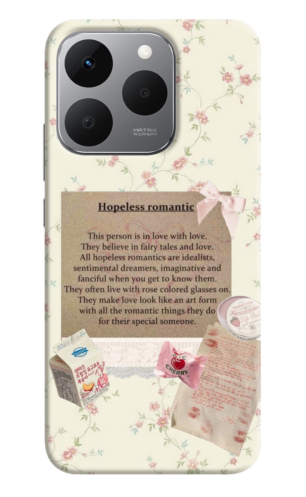 Hopeless Romantic Realme 15T 5G Back Cover