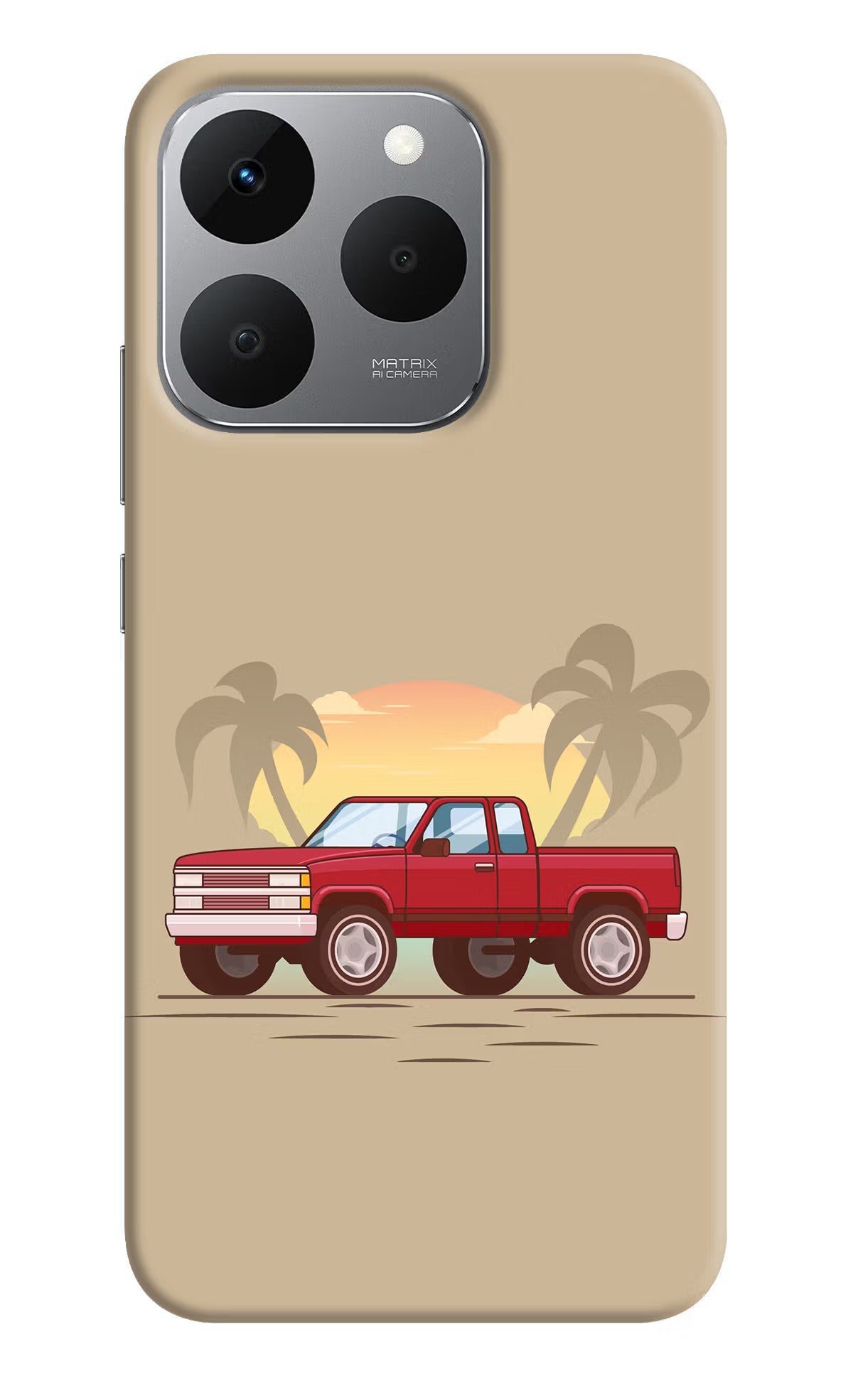 Desert Classic Drive Realme 15T 5G Back Cover