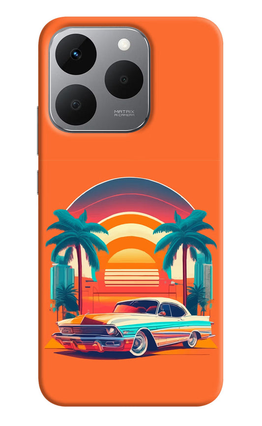 Palm Drive 80s Realme 15T 5G Back Cover