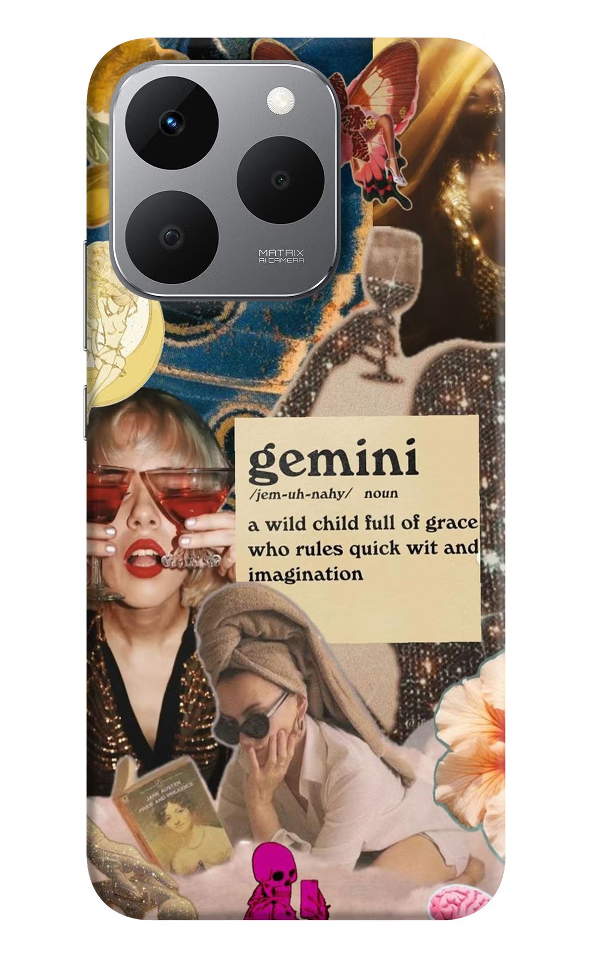 Gemini Zodiac Realme 15T 5G Back Cover