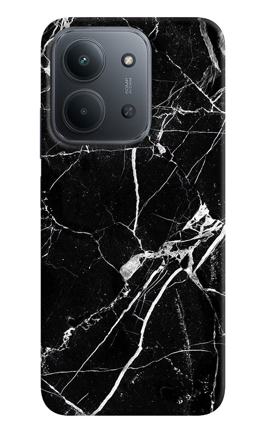 Black Marble Pattern Redmi 15C 5G Back Cover