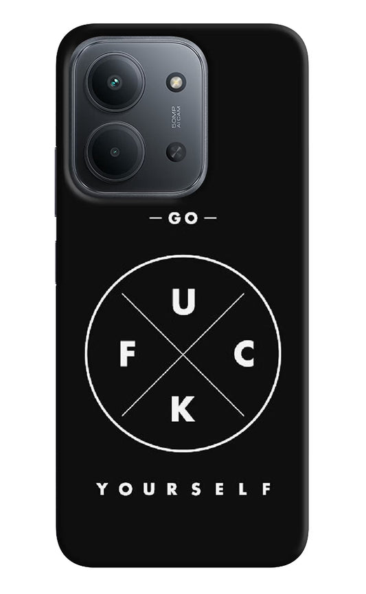 Go Fuck Yourself Redmi 15C 5G Back Cover