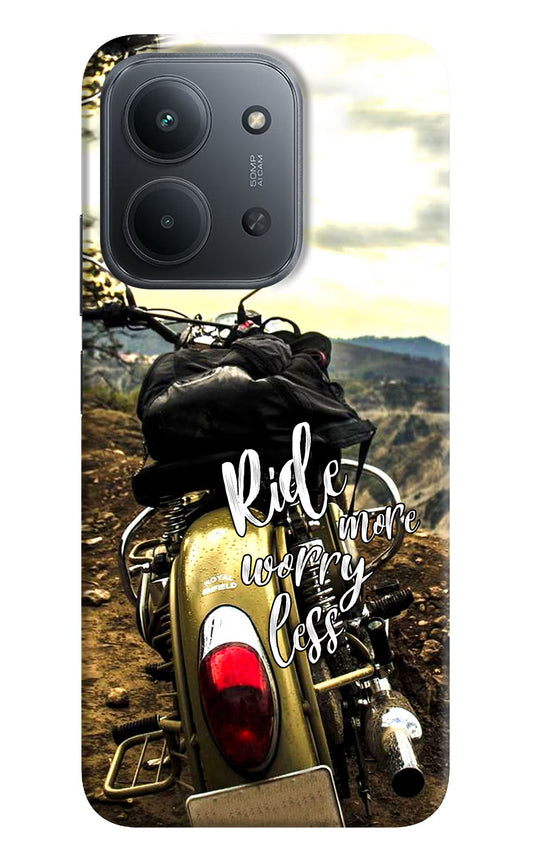 Ride More Worry Less Redmi 15C 5G Back Cover