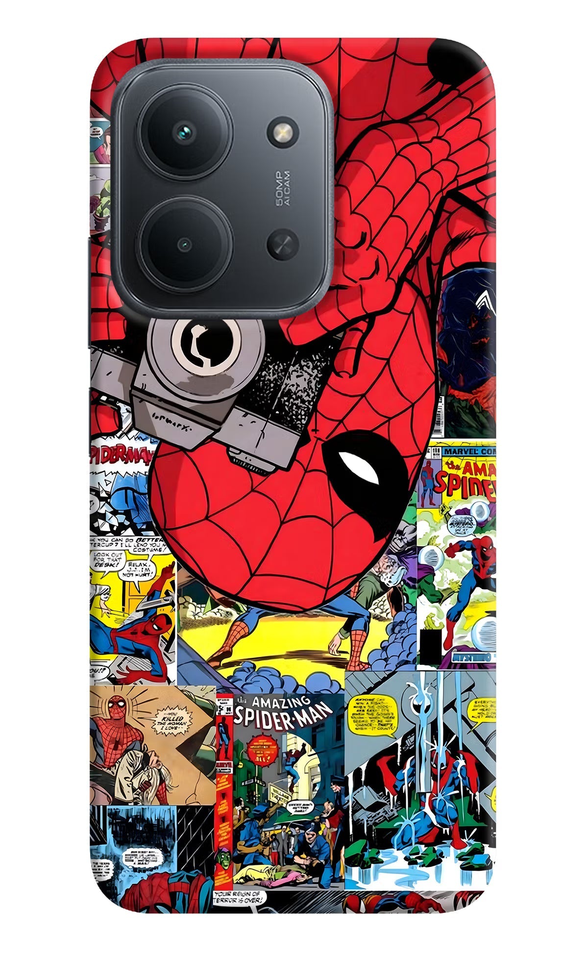 Spider Man Redmi 15C 5G Back Cover