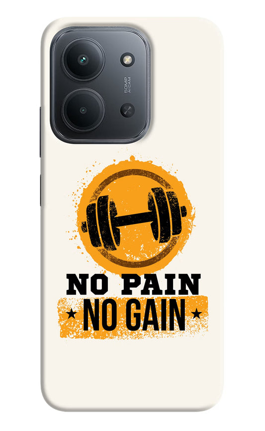 No Pain No Gain Redmi 15C 5G Back Cover