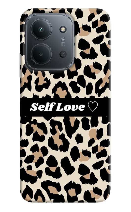 Leopard Print Self Love Redmi 15C 5G Back Cover