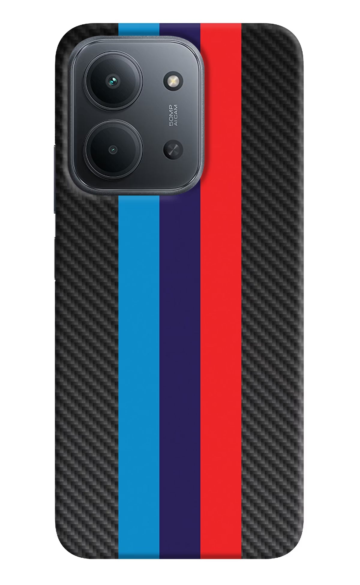 BMW Stripes Pattern Redmi 15C 5G Back Cover