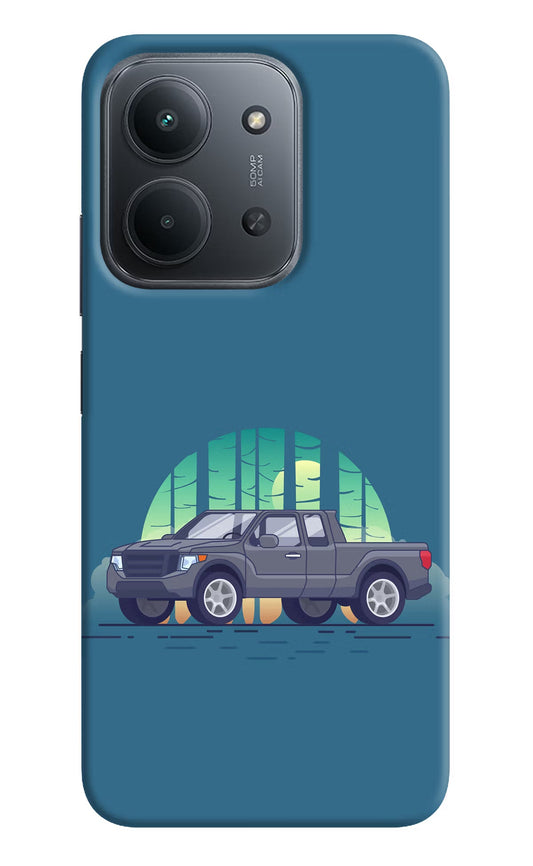 Retro Garage Vibe Redmi 15C 5G Back Cover