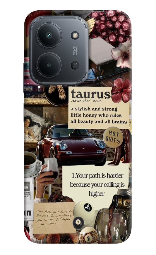Taurus Zodiac Redmi 15C 5G Back Cover