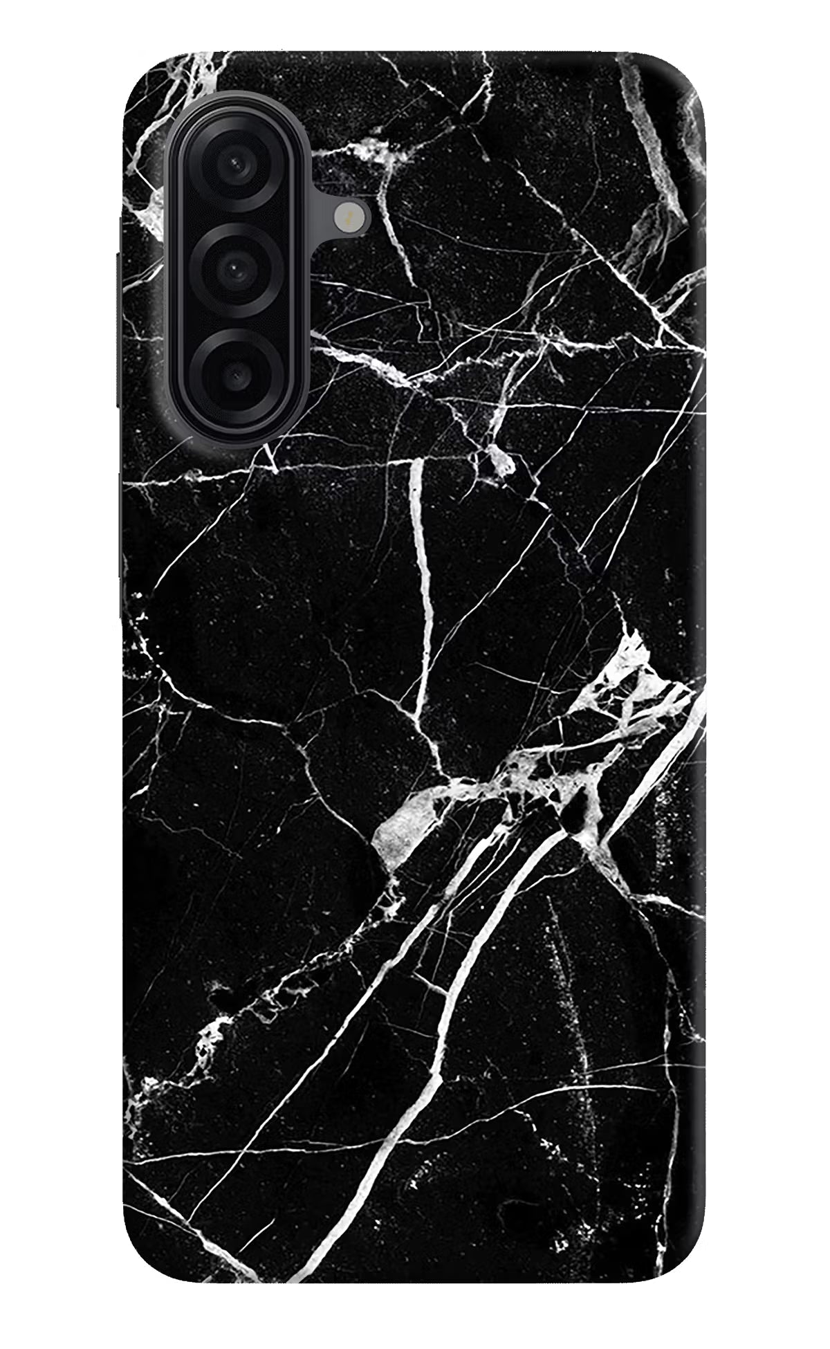 Black Marble Pattern Samsung A17 5G Back Cover