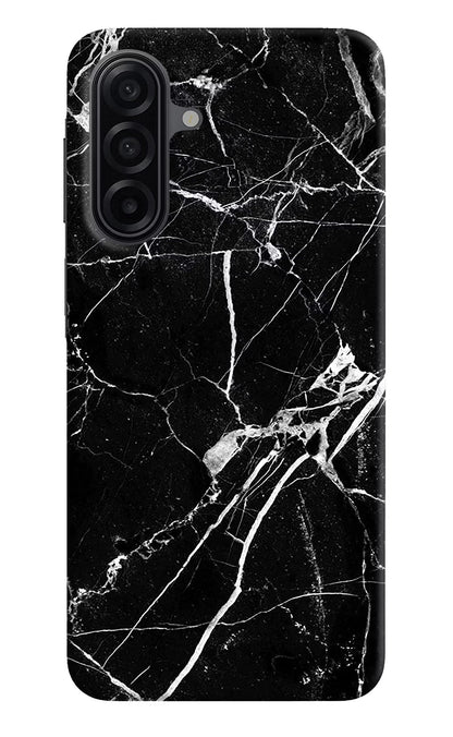 Black Marble Pattern Samsung A17 5G Back Cover