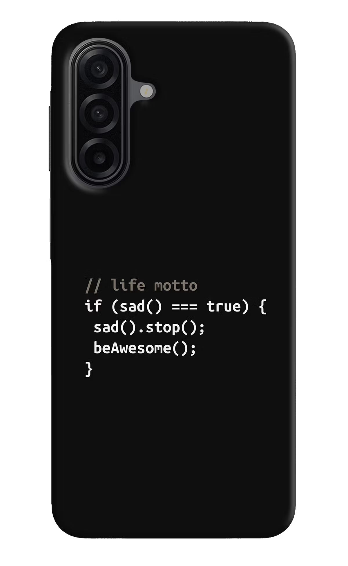 Life Motto Code Samsung A17 5G Back Cover
