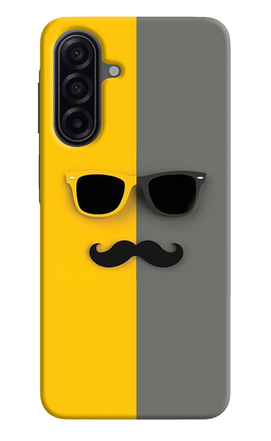Sunglasses with Mustache Samsung A17 5G Back Cover