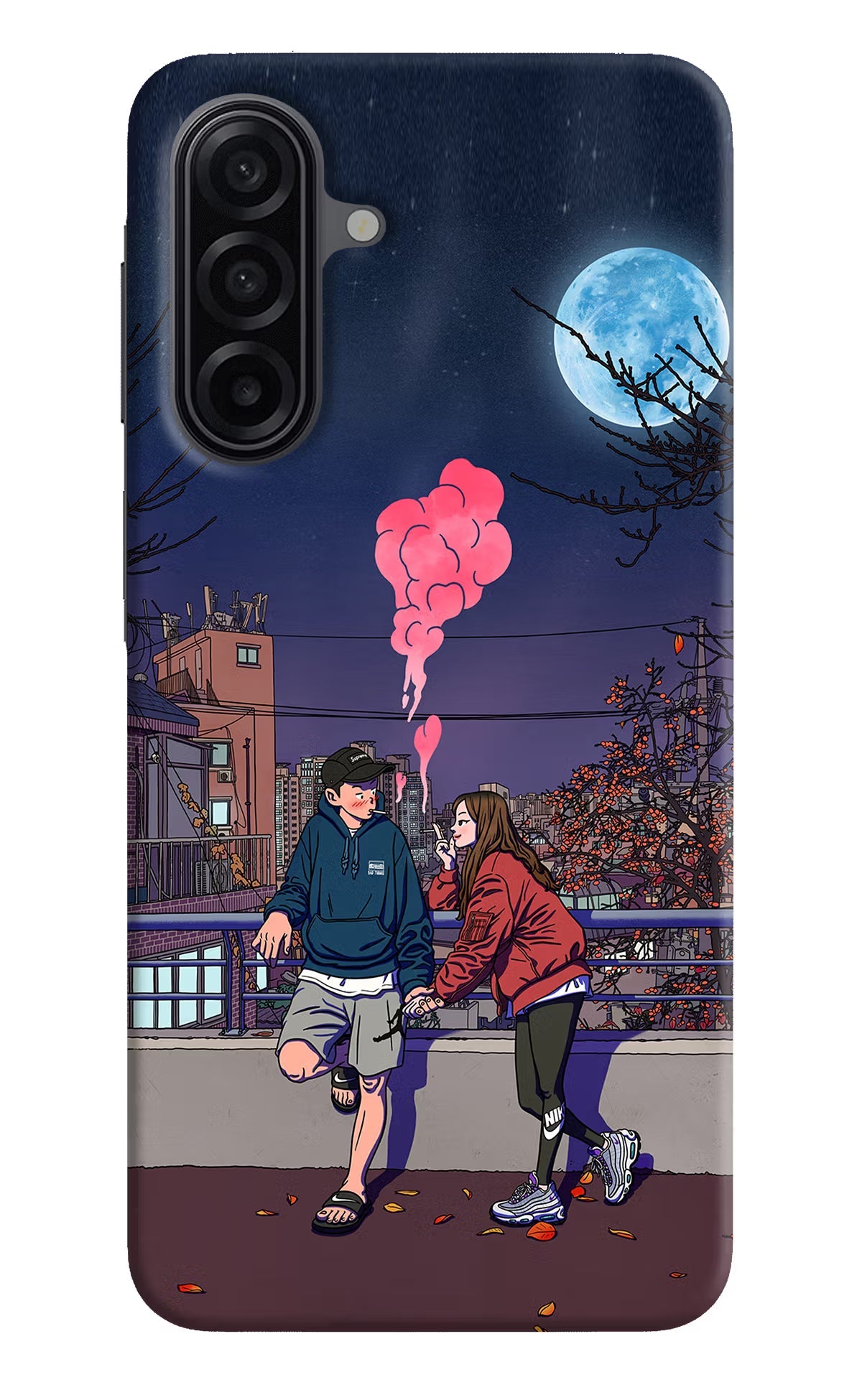 Chilling Couple Samsung A17 5G Back Cover