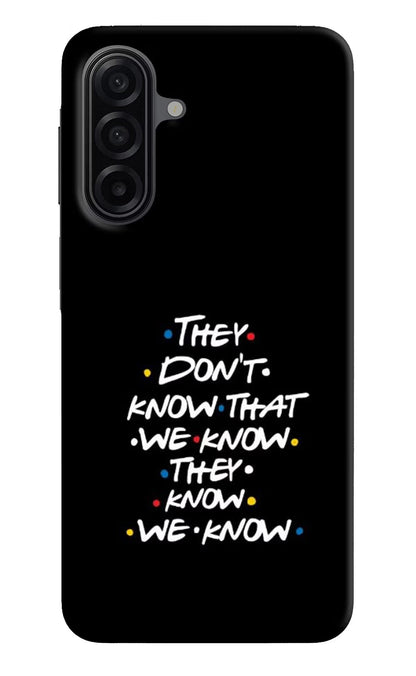 FRIENDS Dialogue Samsung A17 5G Back Cover