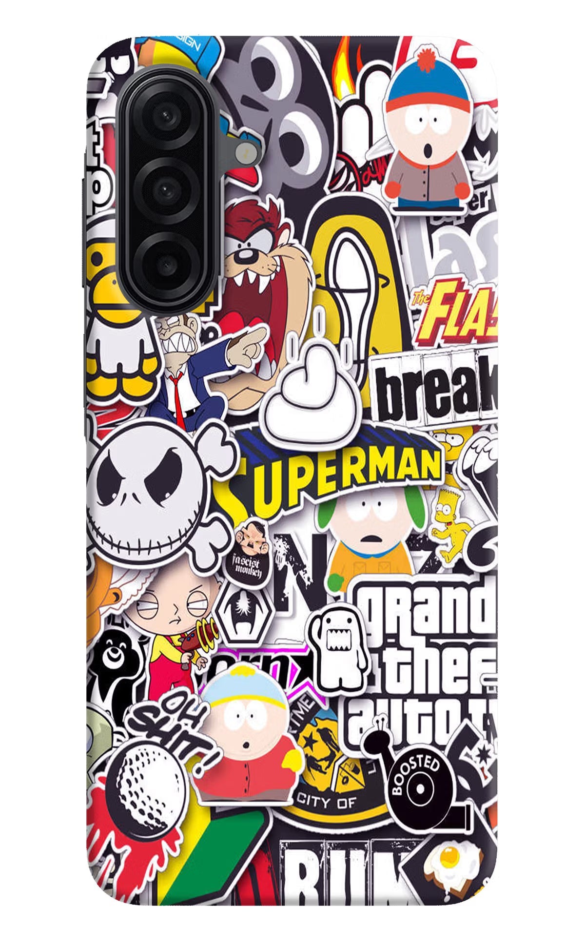 Sticker Bomb Samsung A17 5G Back Cover