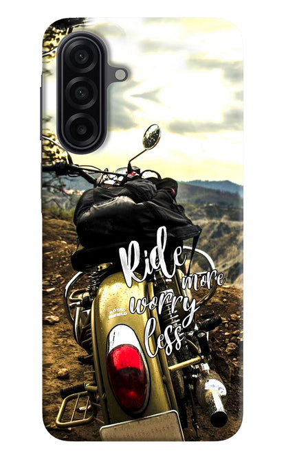 Ride More Worry Less Samsung A17 5G Back Cover