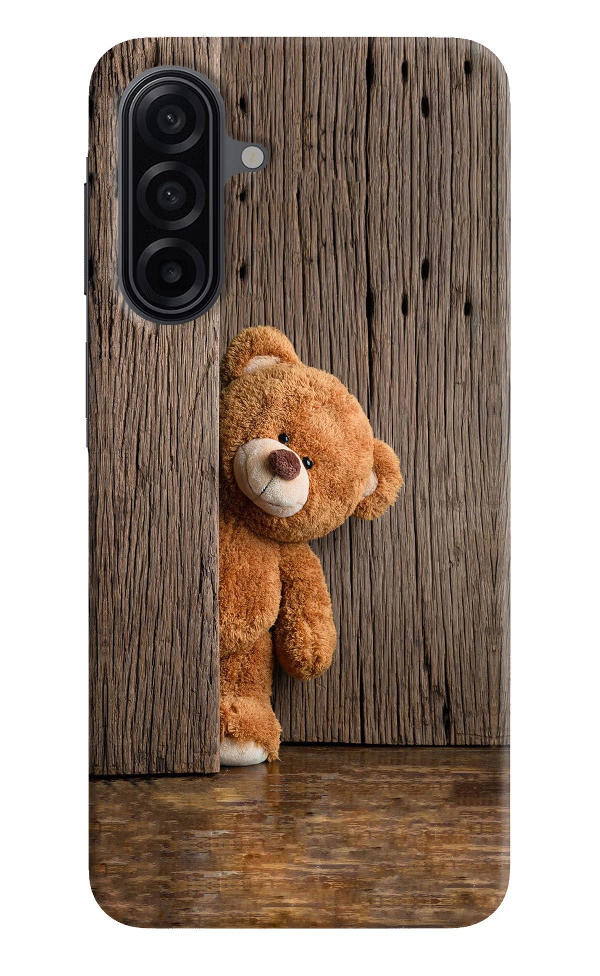 Teddy Wooden Samsung A17 5G Back Cover