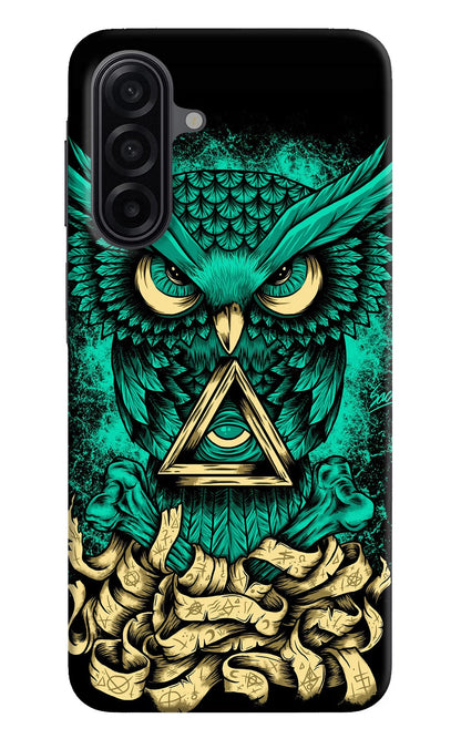 Green Owl Samsung A17 5G Back Cover