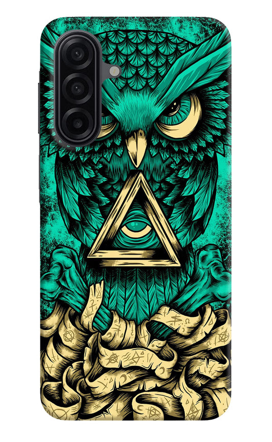 Green Owl Samsung A17 5G Back Cover